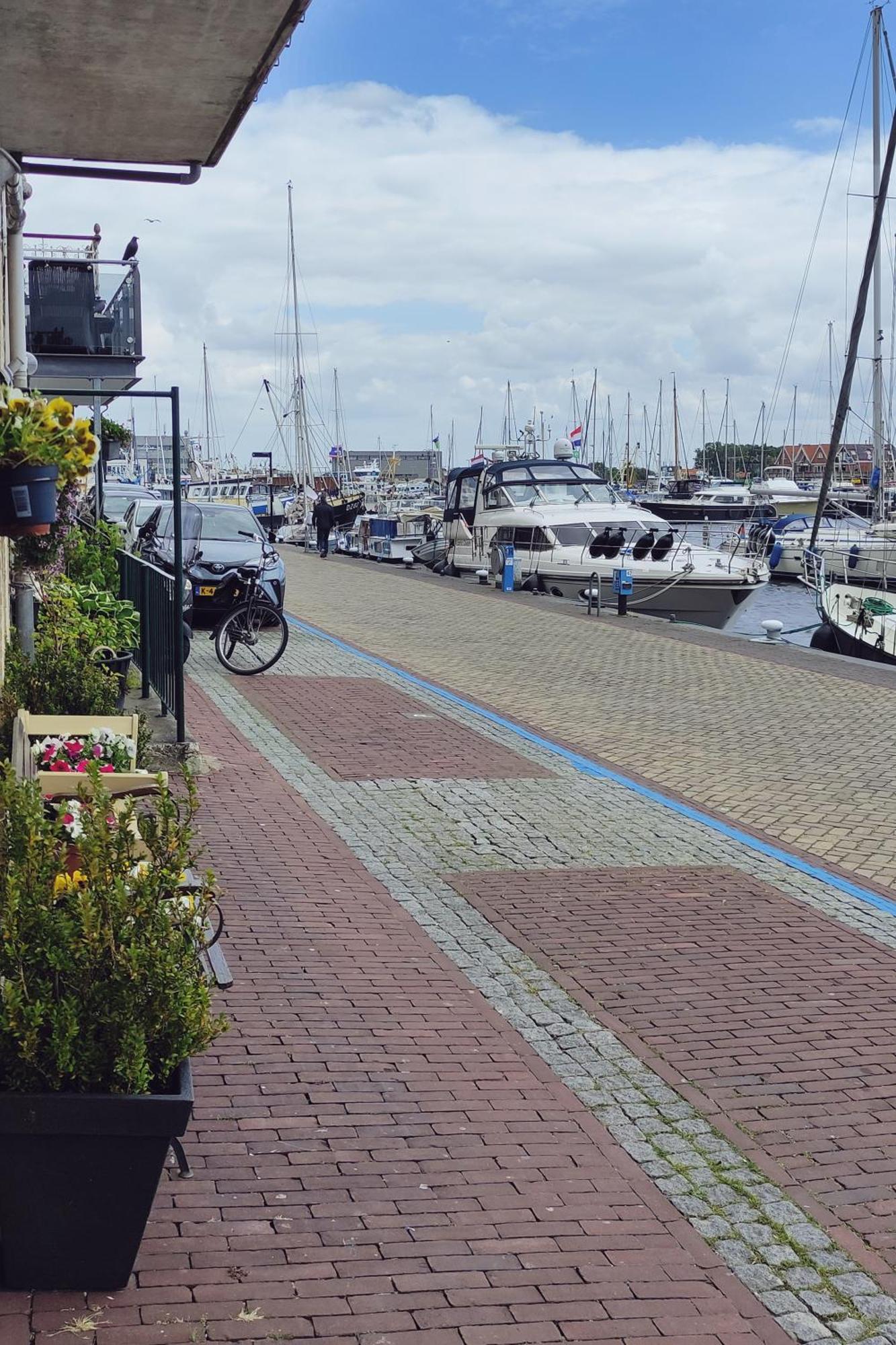 Zicht Op Zee Bed and Breakfast Urk Exteriör bild